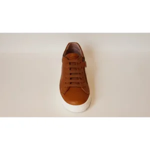 Maxime Tanghe Lage schoenen jongens Sneaker Cognac