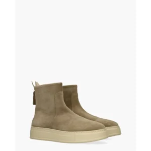 AGL Giuly Taupe Dames Enkellaarsjes