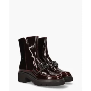 DLSport 6851 Bordeaux Dames Enkellaarsjes