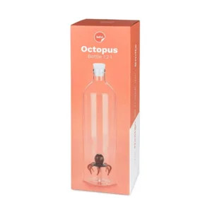 Balvi Waterfles Octopus 1.2L Glas Karaf