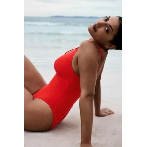 Prima Donna Swim Aswan badpak in rood
