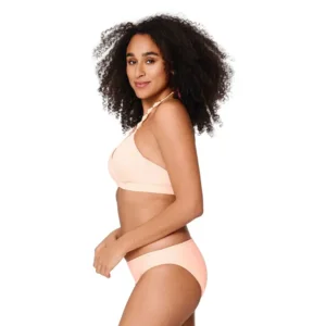 Lingadore Noeud voorgevormde triangel bikini in oranje