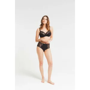 Louisa Bracq Beugel BH: Elise, Zwart, Europese maten ( SEC.321 / SEC.328 )