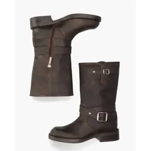 Carmens Luxe Cameron Donkerbruin Damesboots