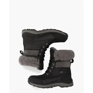 Ugg Adirondack Boot III Zwart Dames Veterboots