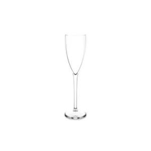 Set onbreekbare Champagneglazen (flut 12) helder 6 stuks 12cl graduatie 10cl