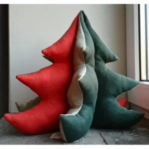 Kleurrijk decoratief boompje / Kerstboom Goud / Rood / Groen