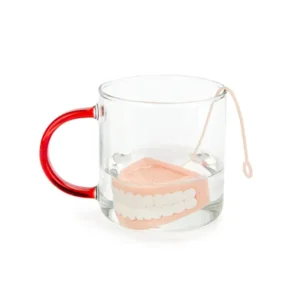 Balvi Thee Infuser Thee-ei Tanden Tandprothese Silicone