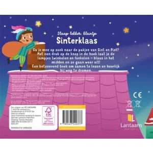 Boek - Slaap lekker, kleintje - Sinterklaas - Met licht