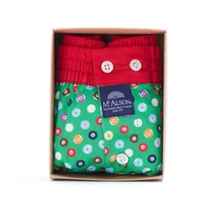 MC Alson Boxershort Heren: Biljart, Los model met ingewerkte slip ( MCA.9 )