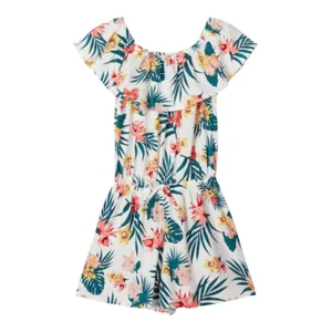 Name it Vinaya playsuit wit gebloemd