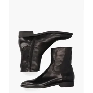 Pantanetti 16620F Zwart Dames Enkelboots