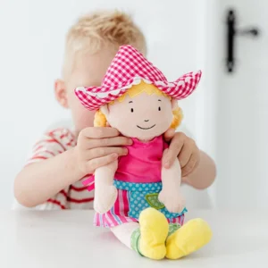 Pop - Knuffelpop - Fien en Teun - Boerin Fien - 35cm