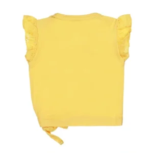 Dirkje Meisjes Shortsleeve Tshirt Yellow