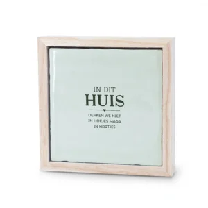 Liefs in een lijstje - In dit huis