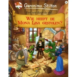 Geronimo Stilton - Wie heeft de Mona Lisa gestolen (Stripverhaal)