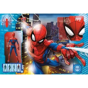 Clementoni Super Color puzzel - Marvel Spiderman - 104 stukjes