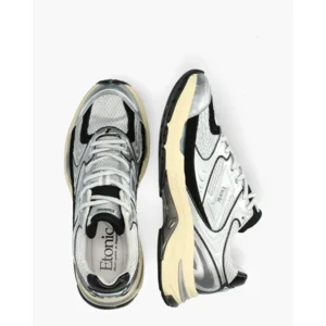 Etonic Evolution Metallic Silver/Black Damessneakers
