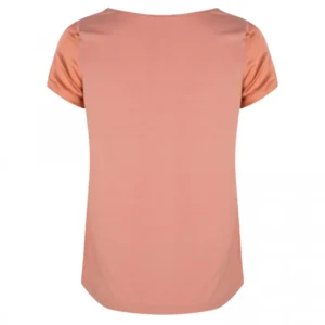 Esqualo Shirt, Terracotta kleur ==> ZIJDE!!!