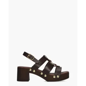 Cypres Zonaira Bruin Damessandalen