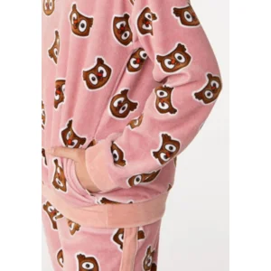 Woody meisjes pyjama oudroze uil