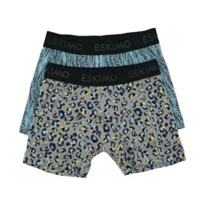 Eskimo Boxershort jongens: Esqueeze Safari duopack ( ESK.1620 )