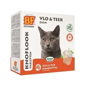 BF Petfood Kattensnoepjes Bij Vlo Zalm 100 st