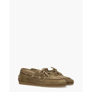 Posa Boat Loafer Bruin Veterschoenen