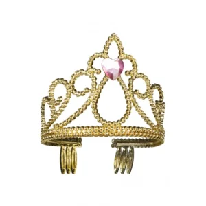 Tiara - Prinses - Goud - 1st. - Willekeurig geleverd