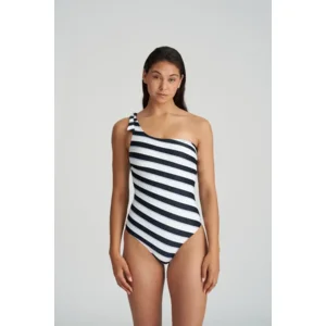 Marie Jo Swim Sitges voorgevormd badpak in blauw en wit