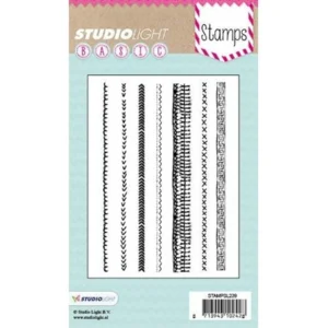 Studio Light Clear stamp randen naaipatronen