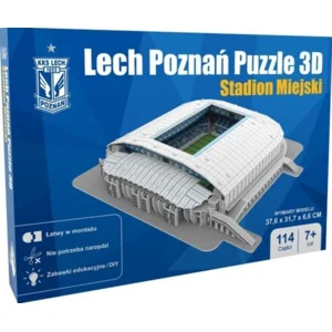 3D Puzzle Lech Poznan: Stadion Miejski 114 pieces