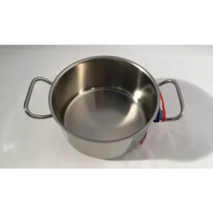 Profi lage kookpot 20 cm diameter met inox deksel