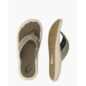 Olukai Ulele Taupe Herenslippers