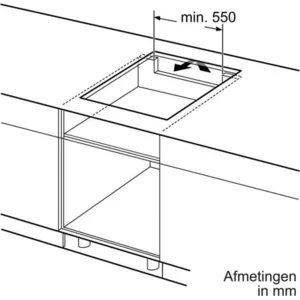 BOSCH PVQ695FC5E Serie | 6 Inductiekookplaat |60 cm Zwart