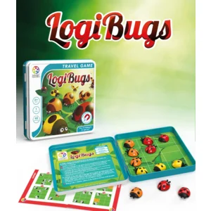 IQ spel - Magnetisch reisspel - Logi bugs - Lieveheersbeestjes - 6+