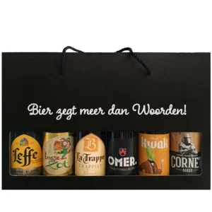 Bierpakket Blond Bier: Bier zegt meer dan Woorden! - Geschenkdoos