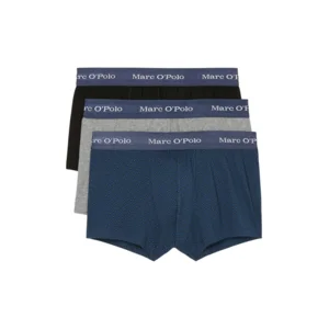 Marc O'Polo 3-pack herenshorts in jeansblauw