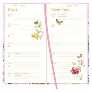Agenda - Hibiscus - Janneke Brinkman - 2027 - 9x17cm