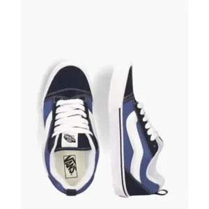 Vans Knu Skool Blauw/Wit Herensneakers