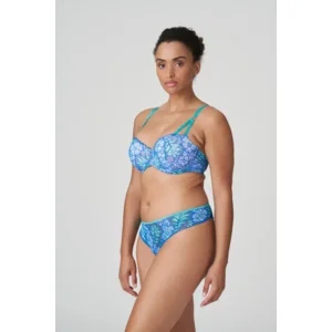 Prima Donna Twist Morro Bay voorgevormde balconnet bh in aqua blauw