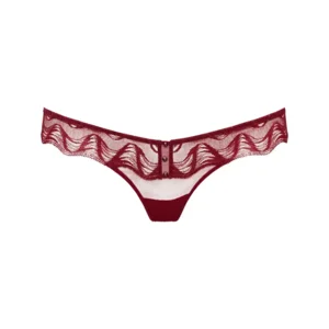 Sarda Nasim string in bordeaux