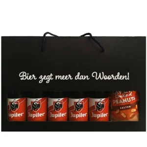 Jupiler Bierpakket : Bier zegt meer dan Woorden! - Geschenkdoos