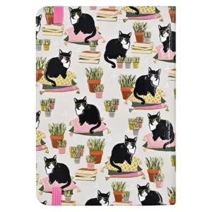 Agenda - 2024 - Compact - 16 Maanden - Slimme katten - 12,7x17,8cm