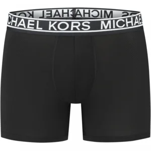 Michael Kors Mesh Tech 3-pack herenshorts in zwart