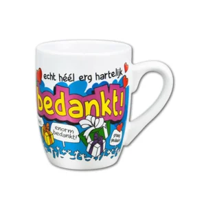 Mok - Cartoon - Bedankt