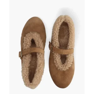 Toral Anoush Cognac Damesballerina's