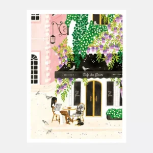 Poster Parijs 50 x 70 cm All The Ways to Say ATWS