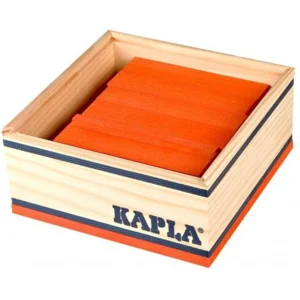 Kapla,40 plankjes gekleurd oranje