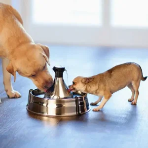 360 Stainless Steel Pet Fountain - 3.8 L